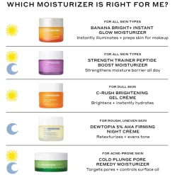 Truth Banana Bright + Instant Glow Moisturizer, 50 ml