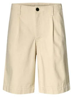 Trygve Selvedge Denim White Shorts, White Denim, XL