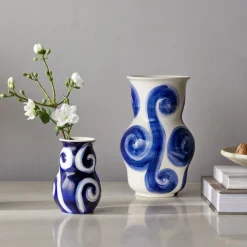 Tulle Vase, Blå