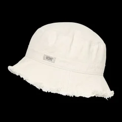 Twill Bøllehat, White Pepper, 4-6 år