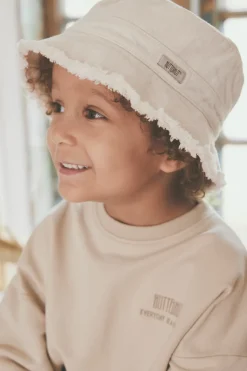 Twill Bøllehat, White Pepper, 4-6 år