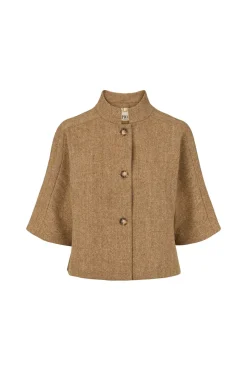 TwinTwin Jakke, Camel, 40