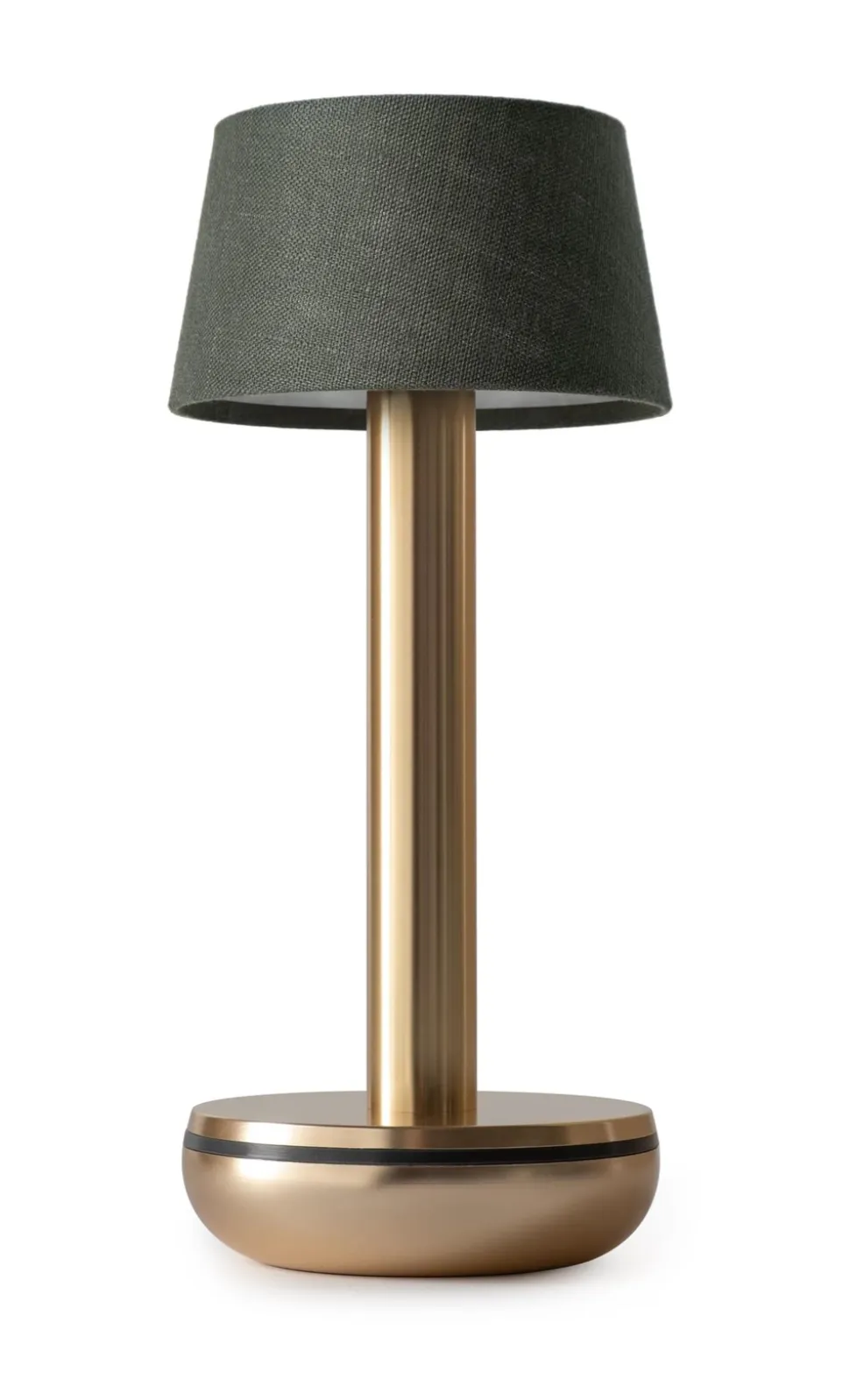 Two Bordlampe, Gold Emerald