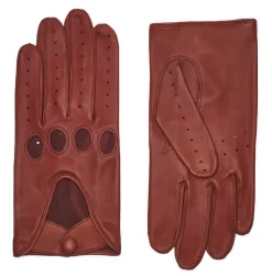 Uforet Herrehandsker, Cognac, 9.5