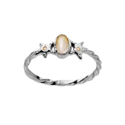 Ula Ring, 925 Sterling Silver, 53