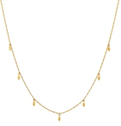 Una Halskæde, Guld, 45 cm