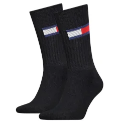 Uni TJ Flag 2-pak Strømper, Black, 43-46