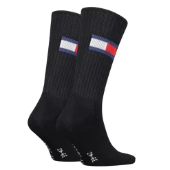 Uni TJ Flag 2-pak Strømper, Black, 43-46