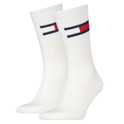 Uni TJ Flag 2-pak Strømper, White, 39-42