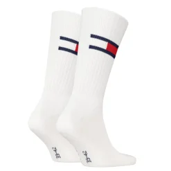 Uni TJ Flag 2-pak Strømper, White, 39-42