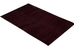Unicolor Gulvtæppe, Bordeaux, 60x90 cm