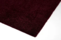 Unicolor Gulvtæppe, Bordeaux, 60x90 cm