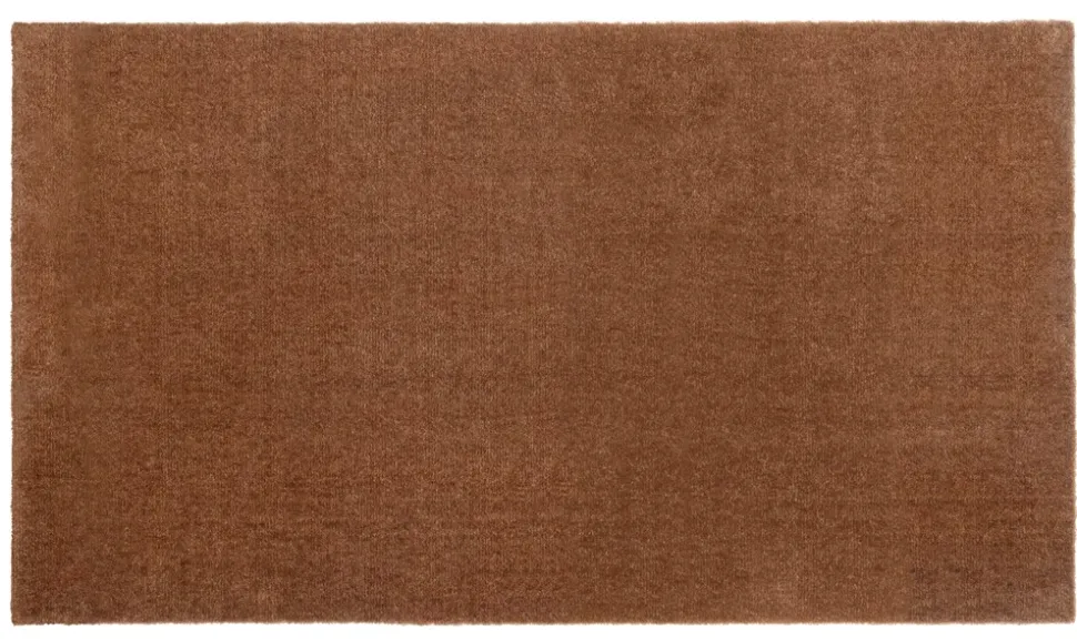 Unicolor Gulvtæppe, Cognac, 67x120 cm