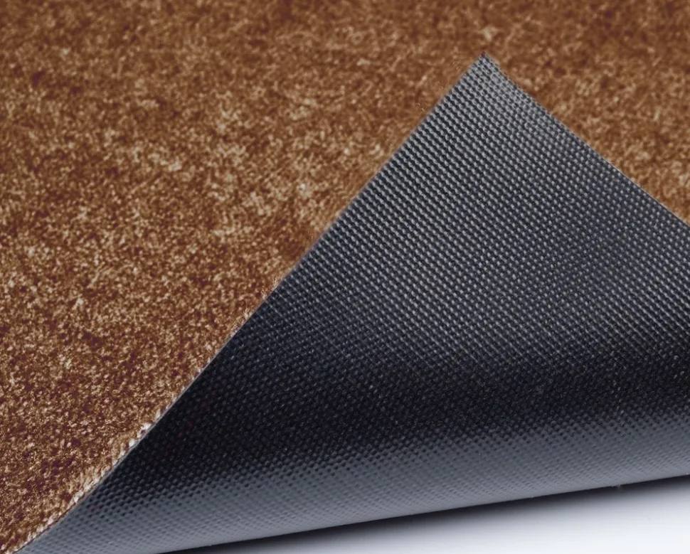 Unicolor Gulvtæppe, Cognac, 90x200 cm