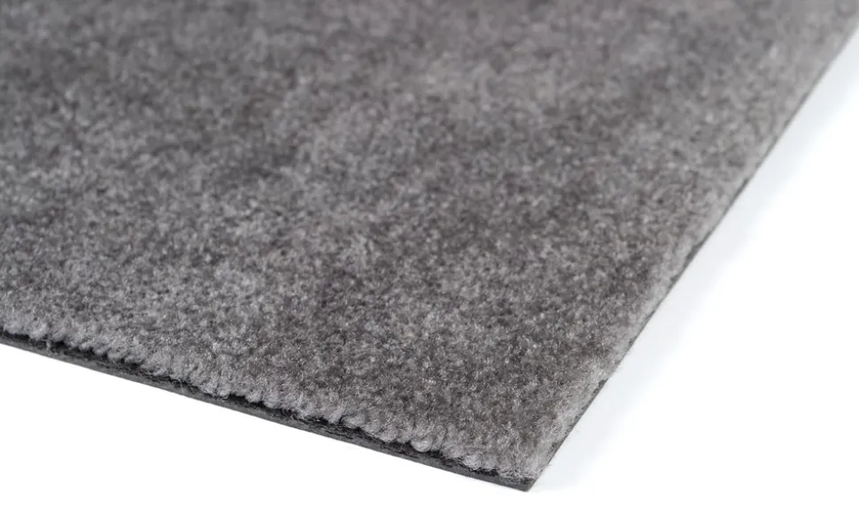 Unicolor Gulvtæppe, Steelgrey, 90x200 cm