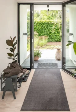 Unicolor Gulvtæppe, Steelgrey, 90x200 cm