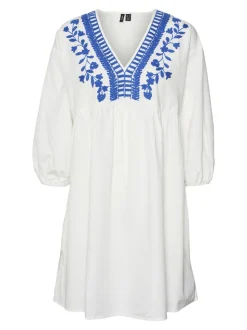 Vacation Kjole, Bright White, L