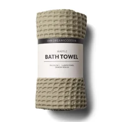 Vaffel Badehåndklæde, Oak, 70x135 cm