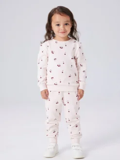 Valba Sweatpants, Crystal Pink, 92 cm