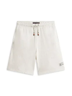 Varsity Wide Sweatshorts, Light Grey Heather, 164 cm