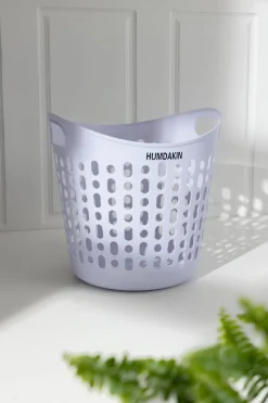 Vasketøjskurv, Blue Glass