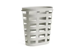 Vasketøjskurv, Grå, L
