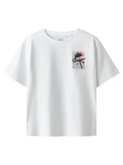 Velix T-shirt, Bright White Limitless, 122-128 cm