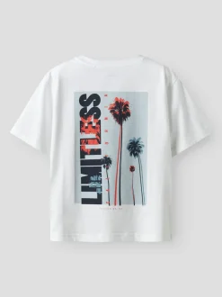 Velix T-shirt, Bright White Limitless, 122-128 cm