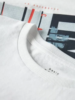 Velix T-shirt, Bright White Limitless, 122-128 cm