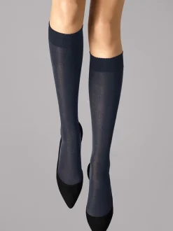 Velvet De Luxe 50 Knee-Highs, Admiral, M