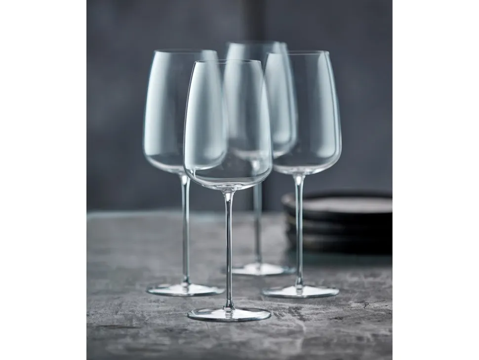 Veneto 2-pak Bourgogne Vinglas, Klar, 77 cl