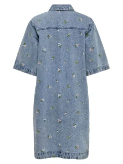 Vera-Bella Denimkjole, Light Blue Denim, M