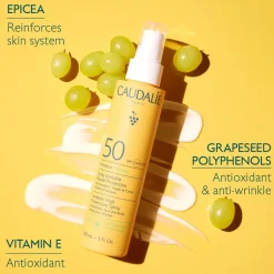 Vinosun Very High SPF 50 Protection Sun Water, SPF 50, 150 ml