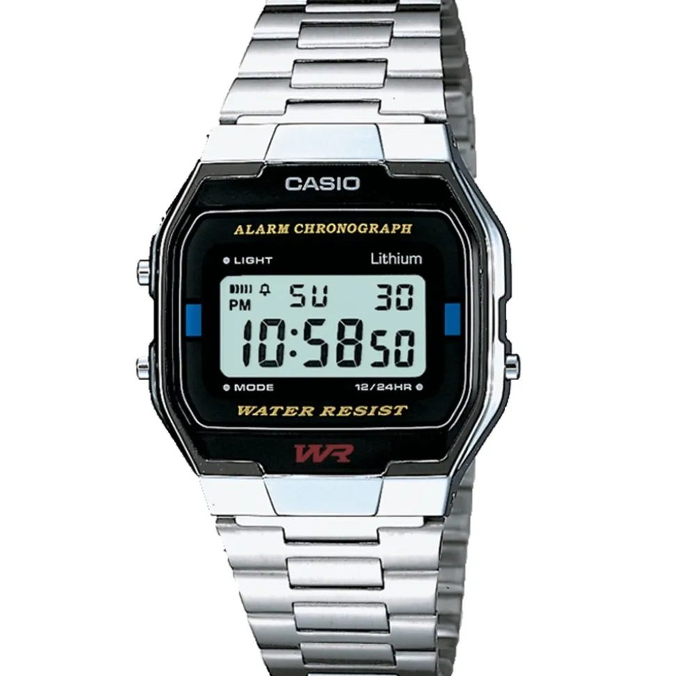 Vintage A163WA-1QES Digitalur, Steel, 33 mm