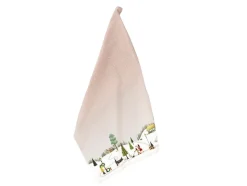 Vinter Viskestykke, Woodrose, 50x70 cm