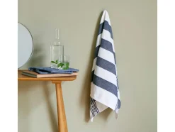 Viskestykke, Blue/White, 90x60 cm