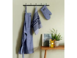 Viskestykke, Blue/White, 80x50 cm