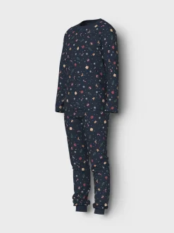 Vismas Pyjamassæt, Navy Blazer Xmas AOP, S