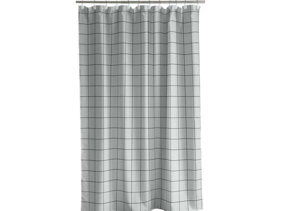 Vista Badeforhæng, Cloud Grey, 180x200 cm