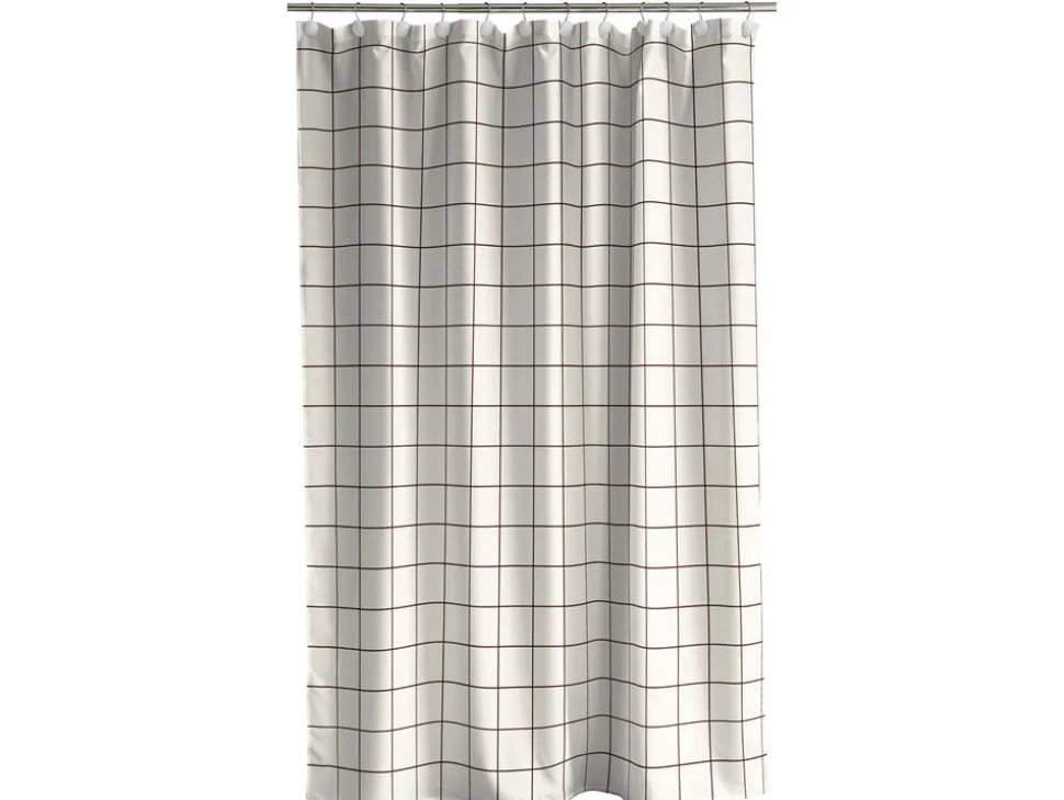 Vista Badeforhæng, Offwhite, 180x220 cm