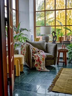 Vivelle Plaid, Multifarvet, 130x160 cm