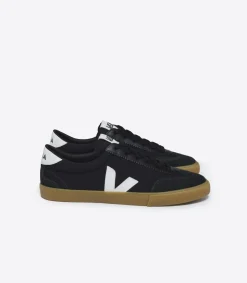 Volley Sneakers, Black-White-Natural, 39