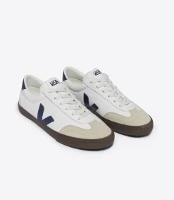 Volley Sneakers, White Nautico Bark, 37