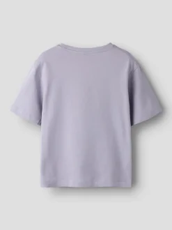 Votea T-shirt, Lavender Gray Stay Chic, 122-128 cm