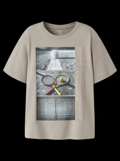 Voto T-shirt, Vintage Khaki, 122-128 cm