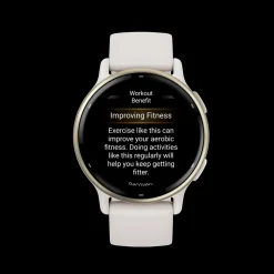 Vívoactive 5 010-02862-11 Smartwatch, Cream Gold, 42 mm