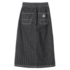 W' Orlean Nederdel, Black/White (Stone Washed), XS