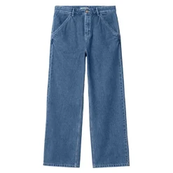 W' Simple Bukser, Blue (Stone Washed), 26