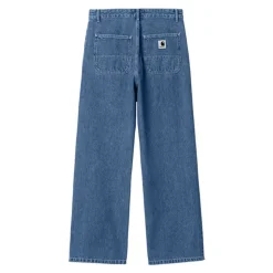 W' Simple Bukser, Blue (Stone Washed), 26