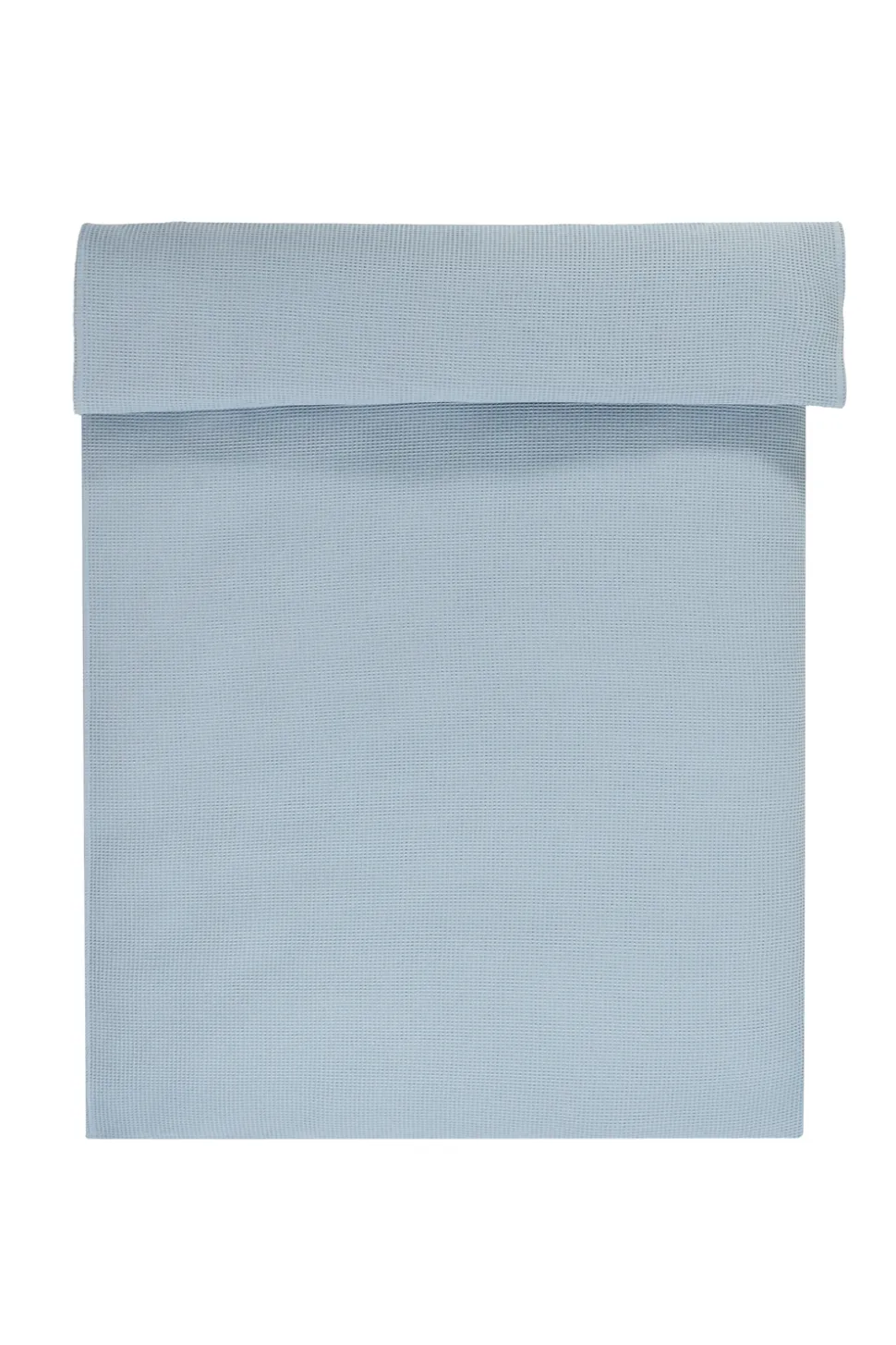 Waffle Sengetæppe, Lys Blå, 140x220 cm